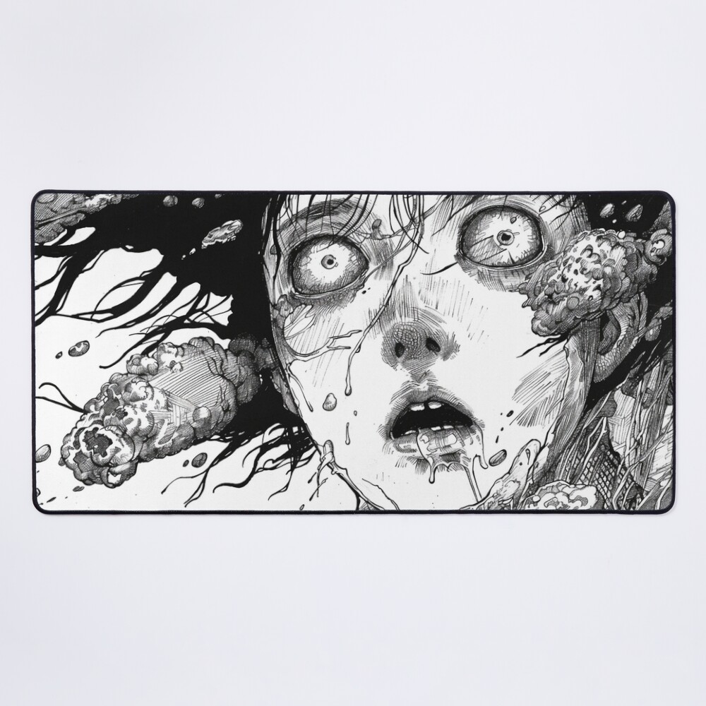 World Of Horror Shattered Silent Nightmare Mouse Pad