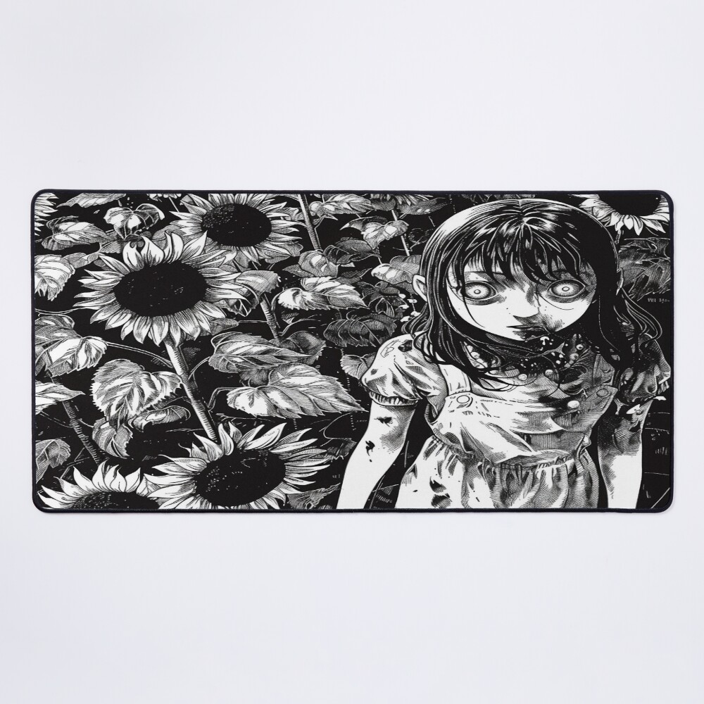 World Of Horror Sunflower Sin Nightmare Mouse Pad