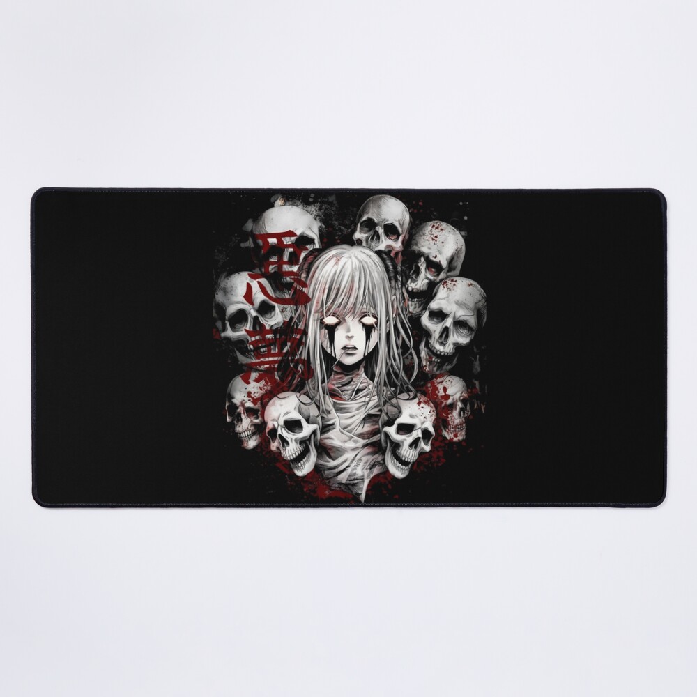 World Of Horror Anime Girl Akumu Mouse Pad