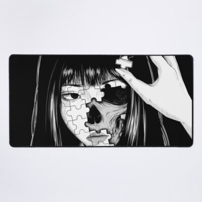 World Of Horror Twisted Horror Puzzle Mouse Pad