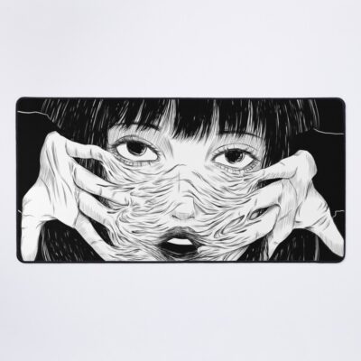 World Of Horror Creepy Glue Nightmare Mouse Pad