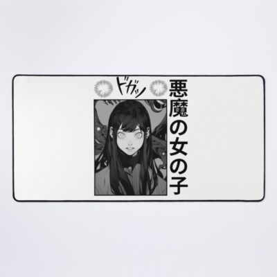 World Of Horror Zombie Horror Girl Mouse Pad
