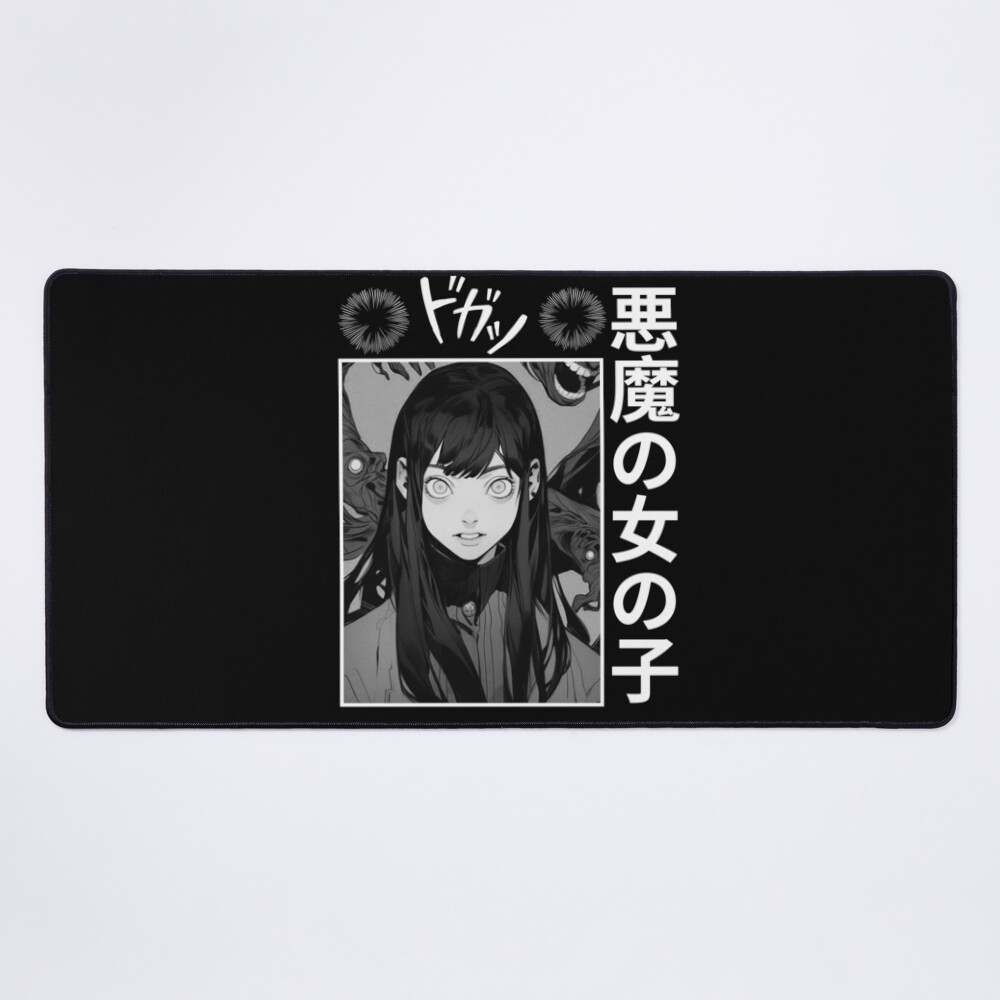 World Of Horror Anime Zombie Girl Mouse Pad