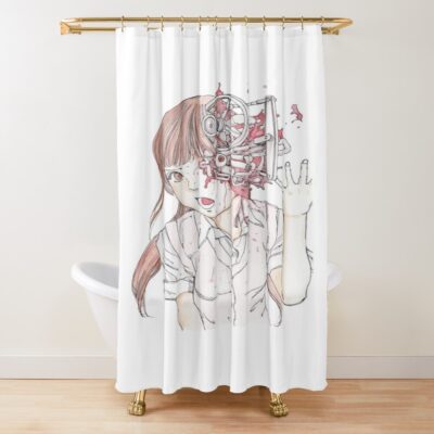 Shintaro Kago Horror Manga Art Shower Curtain