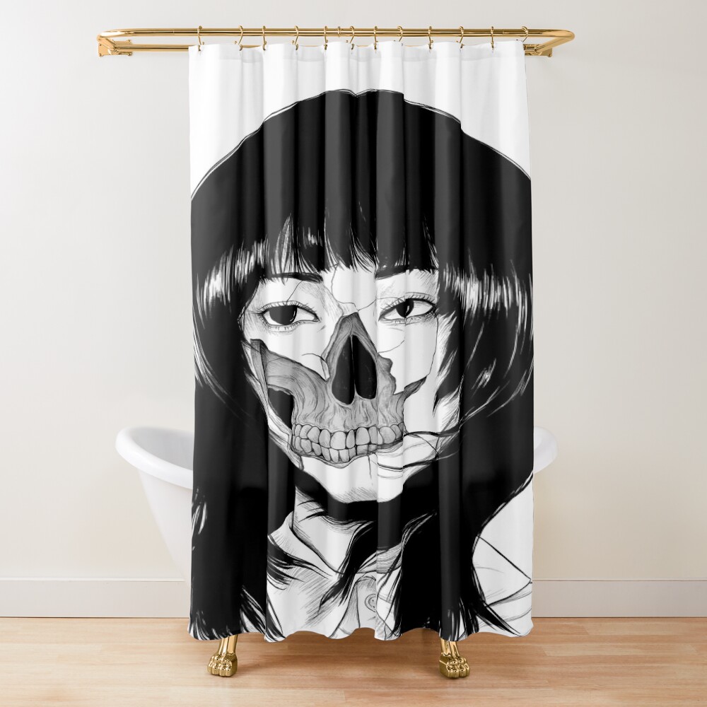 World Of Horror Haunted Porcelain Doll Shower Curtain