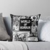 World Of Horror Old Gods Awakening Throw Pillow