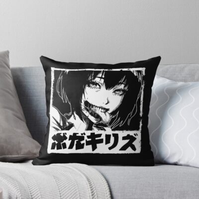 World Of Horror Budakirizu Nightmare Spirit Throw Pillow